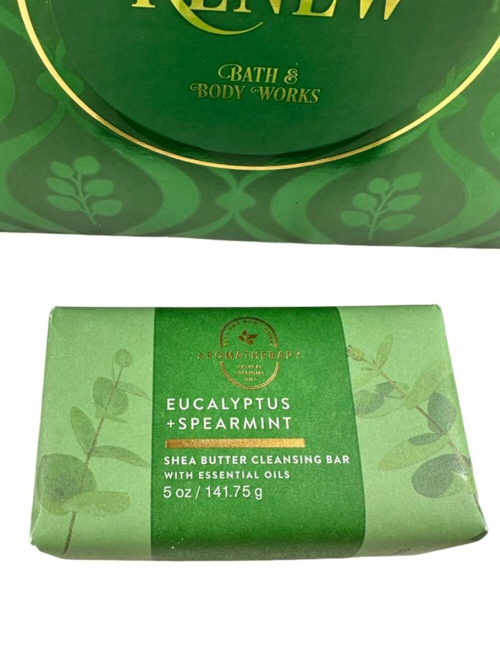 Bath & Body Works Green Aromatherapy Stress‎ Relief Eucalyptus Spearmint - Picture 6 of 12